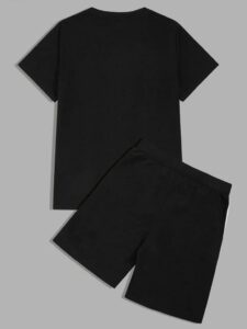 BLACK CO-ORDS FOR MEN