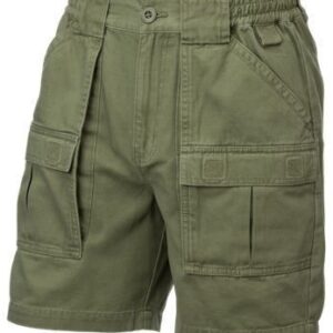 Green Travel Shorts For Mens