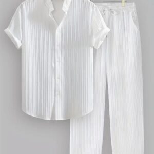 White Co-0rds Light Weight For Womens