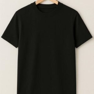 Blacl LightWeight T-Shirt For Women